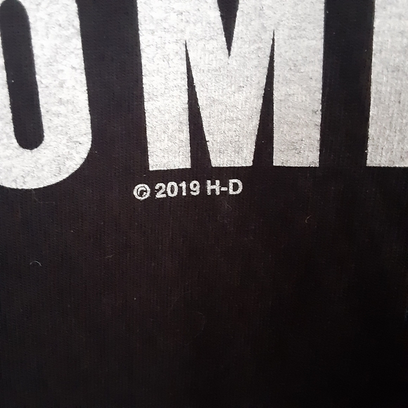 HARLEY-DAVIDSON BLACK SHORT SLEEVE CREW T SHIRT (POCONO MOUNTAINS, PA) MENS 5XL - Picture 7 of 9